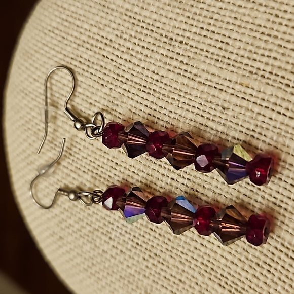 Swarovski Crystal Earrings - Picture 1 of 6